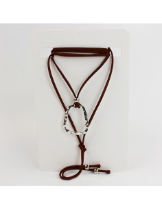 Collar de Gamuza Geometric