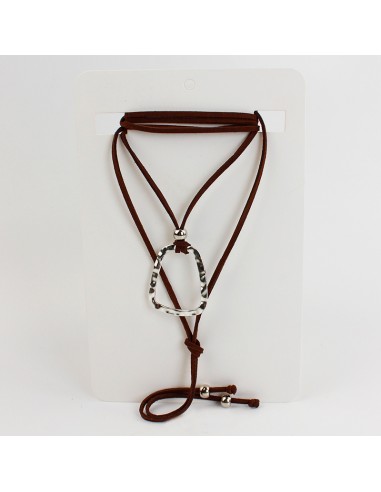 Collar de Gamuza Geometric