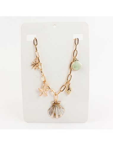 Collar Multicharms De Cadena Ocean Treasures