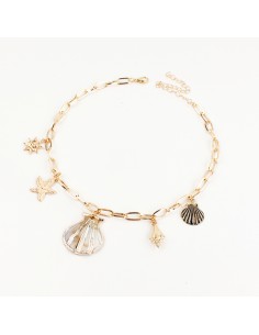 Collar Multicharms De Cadena Ocean Treasures