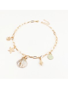 Collar Multicharms De Cadena Ocean Treasures
