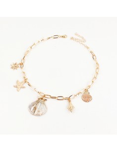 Collar Multicharms De Cadena Ocean Treasures