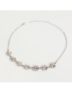 Choker de Cadena Margaret Flower