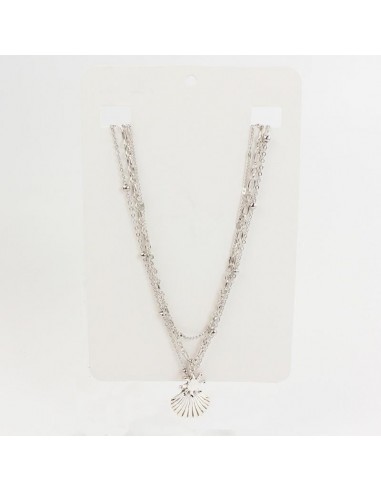 Collar de Cadenas Summer Silver