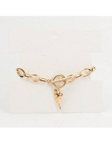 Pulsera de Cadena Golden Heart