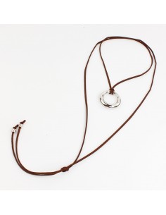 Collar de Gamuza Circle