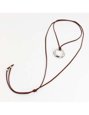 Collar de Gamuza Circle
