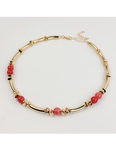 Collar Flexible Golden Bones