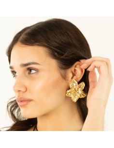 Aro Tropical Flower Gold