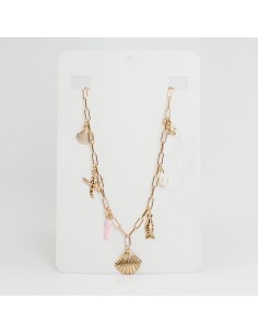 Collar Multicharms Gold Ibiza
