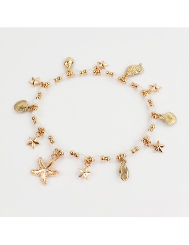 Tobillera Golden Tresures