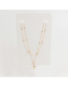 Collar De Cadenas Delicated Sea Star