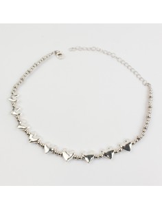 Choker Flexible Full Hearts