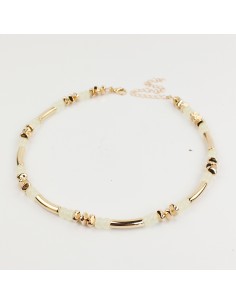 Collar Flexible Golden Colored Pieces