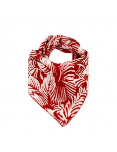 Pañuelo Palm Tree Red 70x70