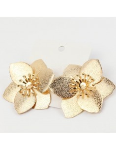 Aro Textured Flower Gold