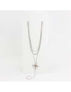 Collar De Cadenas Shiny Flower Night