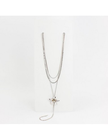Collar De Cadenas Shiny Flower Night