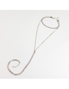 Collar De Strass Tornasol Night
