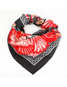 Pañuelo Spring Black (70x70)