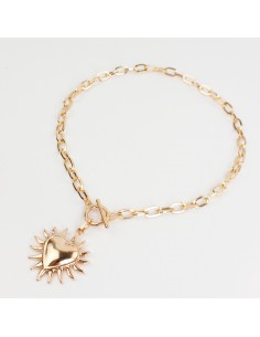 Collar de Cadena Sunheart Gold