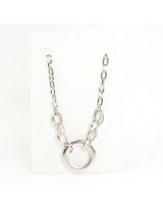 Collar de Cadena All Silver Circles