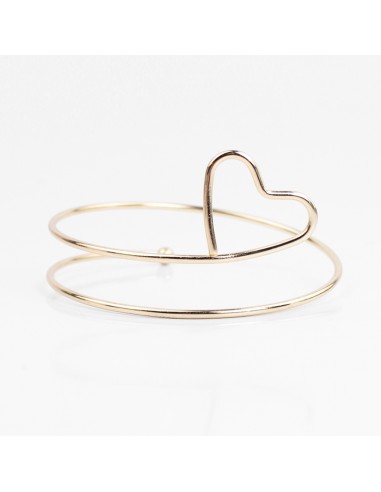 Brazalete Heart Gold