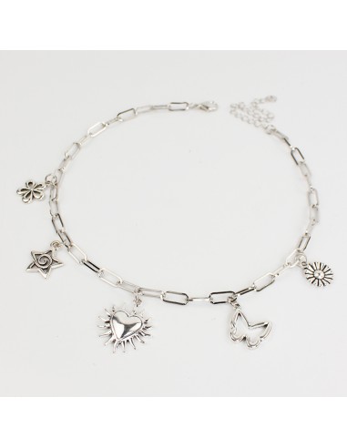 Collar Multicharms Sun Charms