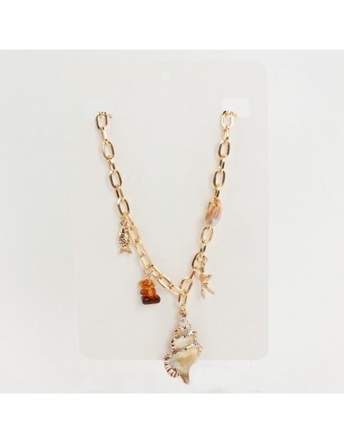 Collar Multicharms de Cadena Amber Coast
