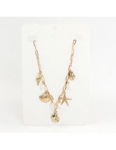 Collar Multicharms Summer Pearls