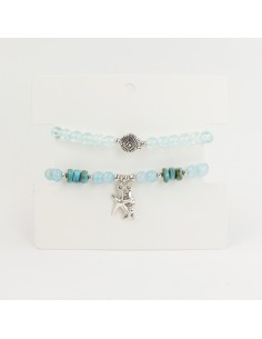 Set x2 Pulseras Fish Sea