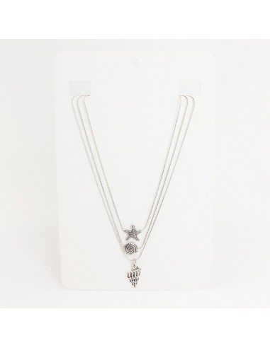 Collar de Cadena Three Shells