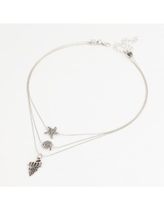 Collar de Cadena Three Shells