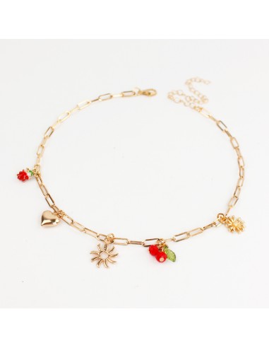 Collar Multicharm Fruit Summer