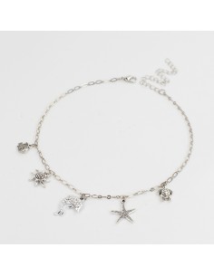 Collar Multicharms Dolphin