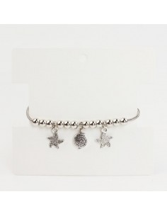 Pulsera Multicharms Shell Stars
