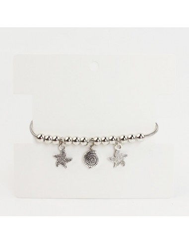 Pulsera Multicharms Shell Stars
