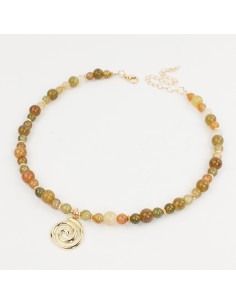 Collar Flexible Golden Spiral