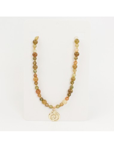 Collar Flexible Golden Spiral