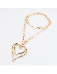 Collar Double Heart