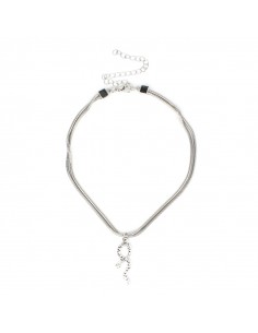 Choker Silver Viper