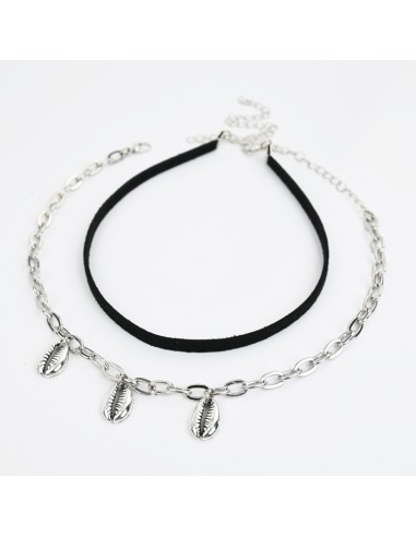 Set Choker Silver Buzios