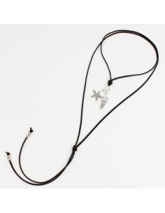 Collar de Gamuza Silver Shoreline