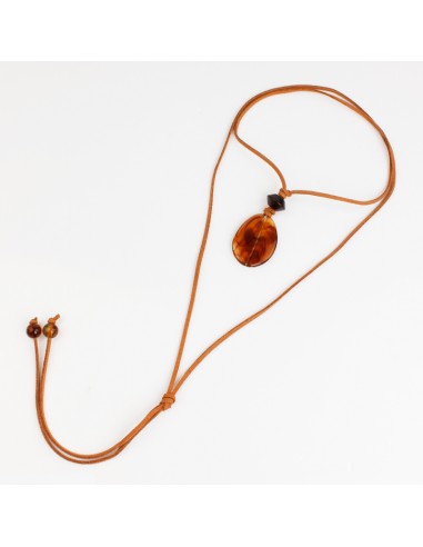 Collar de Gamuza Cinnamon Flow