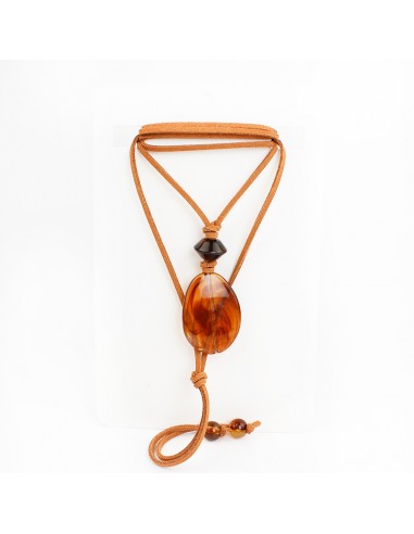 Collar de Gamuza Cinnamon Flow