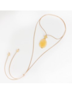 Collar de Gamuza Cinnamon Flow