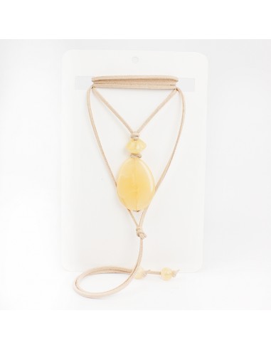 Collar de Gamuza Cinnamon Flow