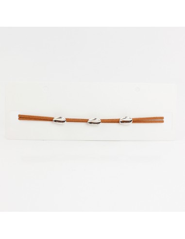 Choker de Gamuza Silver Buzios