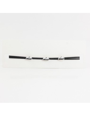 Choker de Gamuza Silver Buzios