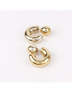 Aro Chunky Comma Gold